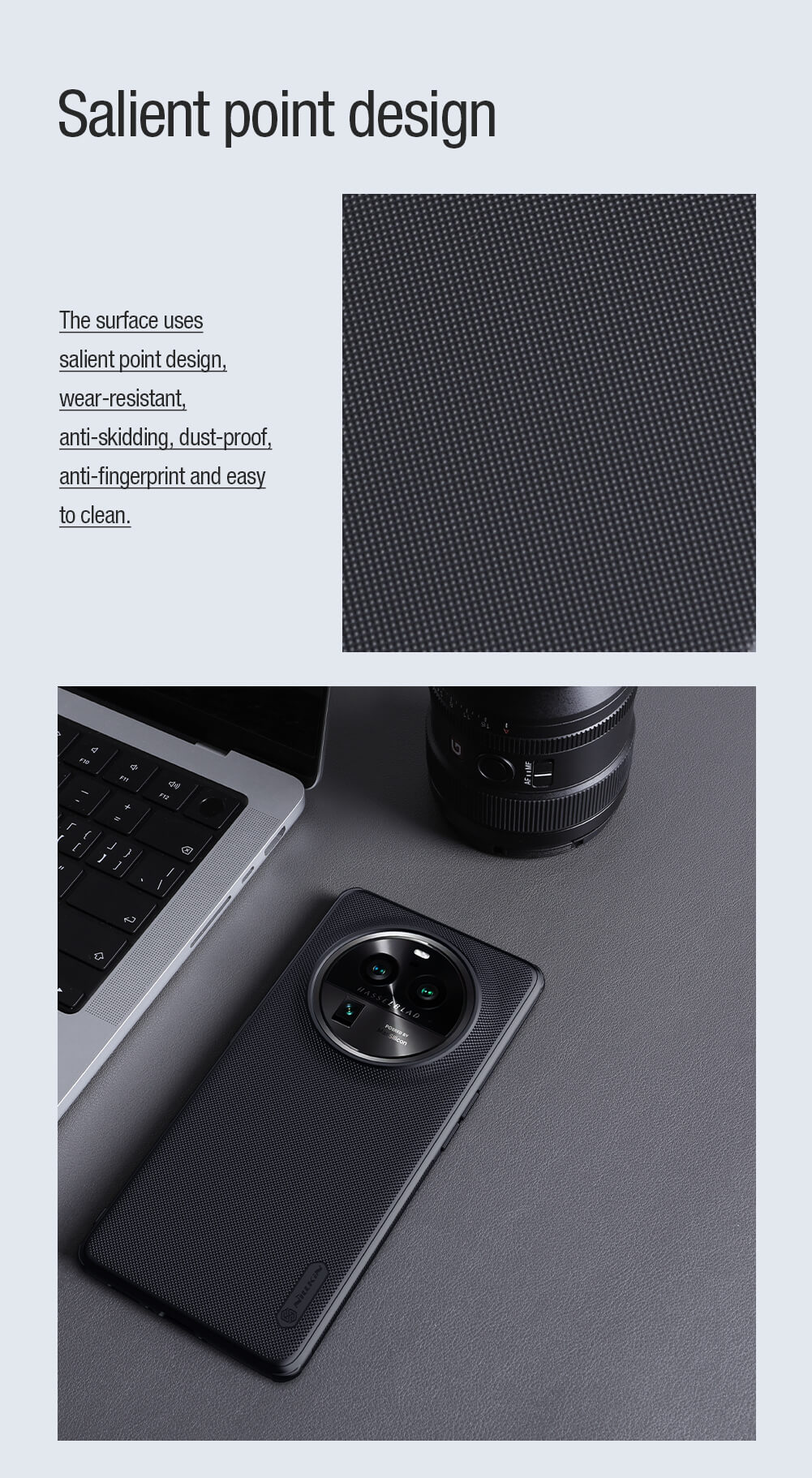 Чехол-крышка NILLKIN для Oppo Find X6 Pro (серия Frosted shield Pro Magnetic case)